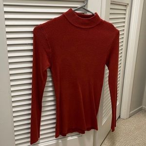 Turtleneck sweater from SHEIN, Size L, color auburn